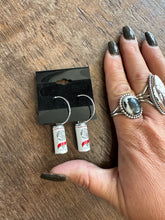 3188 White Claw Earrings