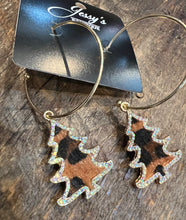 1920 Leopard Tree Earrings