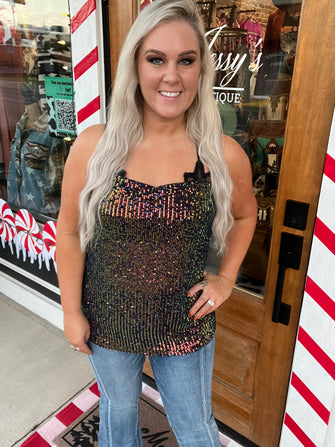 1390 POL Sequin Tank