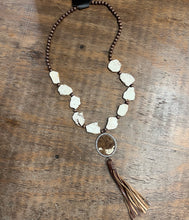 1980 White Turquoise Necklace