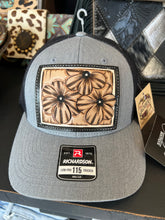 2222 Tooled Leather Patch Snapback