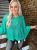 2276 Turquoise Summer Sweater