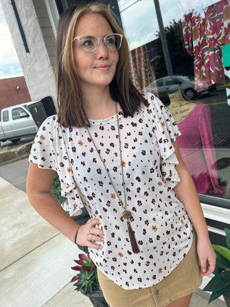 358 MT Micro Floral Top