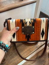 731 Orange Aztec Crossbody