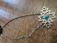 1756 Turquoise Aztec Necklace