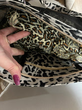 HB14 LV Leopard Mesh Bag